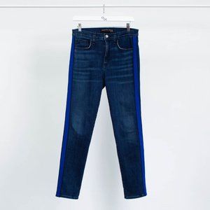 Veronica Beard Skinny Jeans with Grosgrain Tape